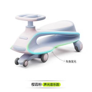 Children&#039;s scooter, 1-3-6 year old, baby, baby, young girl, rocker, adults can sit and prevent overturning