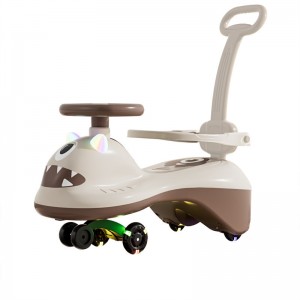 Children&#039;s scooter 1 to 3 year old boys and girls slide and swing, adults can sit and prevent rollover, toys, girls, and girls shake the car