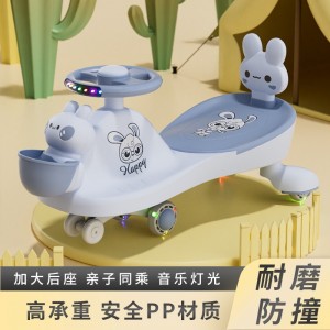 儿童扭扭车1一6岁大人可坐防侧翻宝宝溜溜车玩具滑行车摇摆车