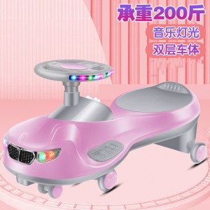 现货供应 音乐扭扭车 儿童滑行溜溜车 摇摆车承重200斤汽车摇摆车