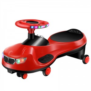 现货供应 音乐扭扭车 儿童滑行溜溜车 摇摆车承重200斤汽车摇摆车