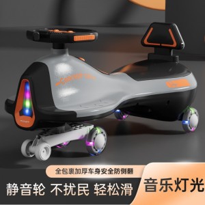 儿童扭扭车1-3男女宝宝溜溜车摇摆大人可坐防侧翻玩具妞妞摇摆车