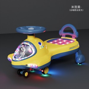 儿童扭扭车静音万向轮溜溜车仿真飞机1-5岁男宝女宝滑行车防侧翻