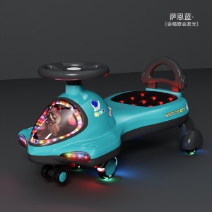 儿童扭扭车静音万向轮溜溜车仿真飞机1-5岁男宝女宝滑行车防侧翻