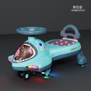 儿童扭扭车静音万向轮溜溜车仿真飞机1-5岁男宝女宝滑行车防侧翻