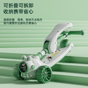 Children&#039;s scooter with seat, 3-in-1, 2-6 year old, can ride, skate, musical, scooter, scooter, yo-yo