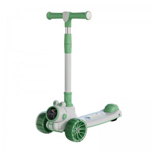 Children&#039;s scooter with seat, 3-in-1, 2-6 year old, can ride, skate, musical, scooter, scooter, yo-yo