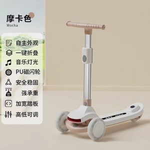 儿童滑板车溜溜车3-14岁男女宝宝可骑可滑闪光轮玩具车