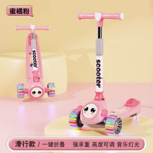 遛遛车3-12岁男女宝宝可坐可单脚滑行的儿童玩具车儿童滑板车