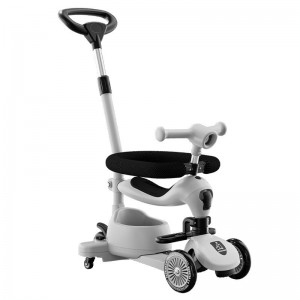 小童滑板车宝宝可坐可推可滑行婴幼儿多种功能滑行车0-3-6岁遛娃车