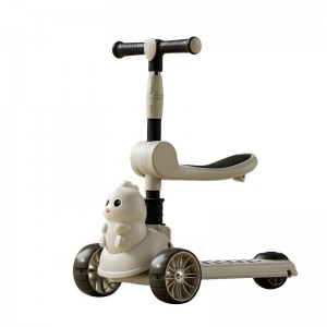 儿童新款滑板车1-7岁多种功能溜娃车宝宝六合一可坐可滑溜溜玩具车