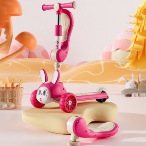 New children&#039;s scooters 1-3-6-10 year old baby boys and girls toys can ride scooters scooters