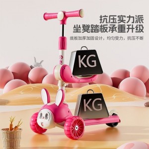 New children&#039;s scooters 1-3-6-10 year old baby boys and girls toys can ride scooters scooters