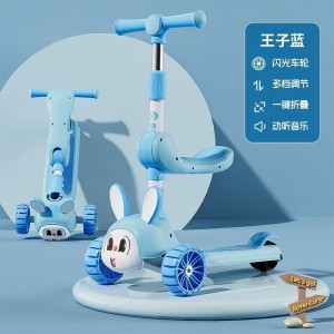 New children&#039;s scooters 1-3-6-10 year old baby boys and girls toys can ride scooters scooters