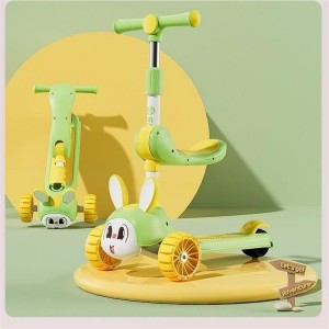 New children&#039;s scooters 1-3-6-10 year old baby boys and girls toys can ride scooters scooters