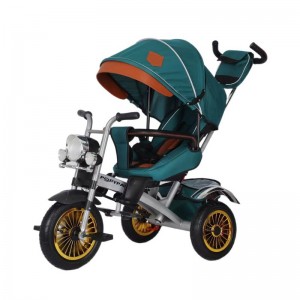 儿童三轮推车轻便脚踏车1-5岁男女宝宝婴儿手推玩具骑行车