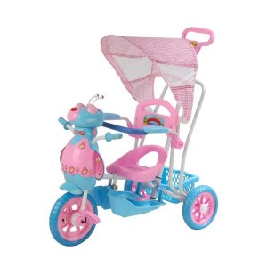 塑料三轮车儿童自行车/婴儿三轮车/儿童三轮自行车带蓬卡通三轮车