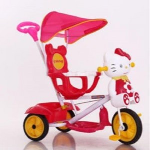 儿童三轮脚踏车婴儿手推车童车宝宝小三轮儿童四合一厂家供货