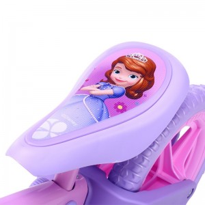 儿童平衡滑行车无脚踏滑步车艾莎苏菲亚宝宝卡通双轮自行车