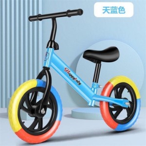 儿童平衡车滑行车2-6岁宝宝自行车无脚踏两2轮溜溜车可调节滑步车