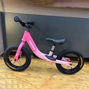 儿童平衡车无脚踏滑行车3-6岁自行车14寸两轮滑步车玩具