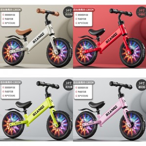 新款儿童平衡车无脚踏自行车2-3-4岁宝宝滑行车学步车滑步车