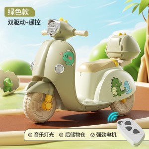 萌趣电动三轮车灯光音乐玩具车新品可爱小熊萌趣动感