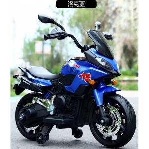 儿童电动摩托车可坐人女宝宝男孩小孩两轮车充电遥控玩具电瓶童车