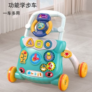 Baby walker, multi-function, anti-O-leg, anti-rollover, baby walker, children&#039;s stroller toy