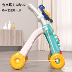 Baby walker, multi-function, anti-O-leg, anti-rollover, baby walker, children&#039;s stroller toy
