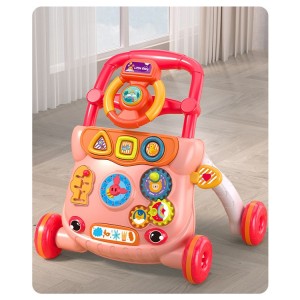 Baby walker, multi-function, anti-O-leg, anti-rollover, baby walker, children&#039;s stroller toy