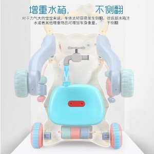 宝宝手推车婴儿学步车 多种功能防侧翻 8-16个月助步车 婴儿玩具