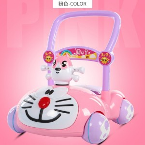厂家直供婴儿学步车多种功能儿童助步车手推车音乐灯光玩具车可调速