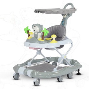 新款婴儿童学步车防o型腿防侧翻多种功能婴幼儿助步车可坐可变摇马