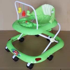 蓝色婴儿行者学步车方盘学步车防O型腿防侧翻儿童玩具车