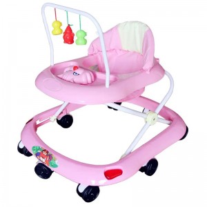 蓝色婴儿行者学步车方盘学步车防O型腿防侧翻儿童玩具车