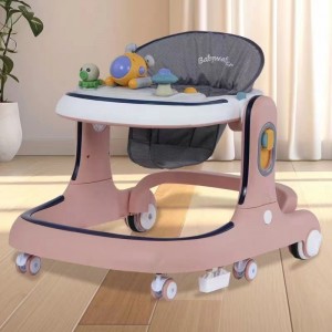 学步车防o型腿婴儿防侧翻多种功能宝宝手推车可坐可推脚步车学行车