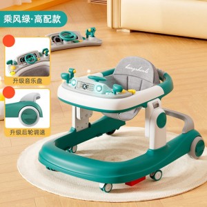 婴儿学步车防O型腿多种功能防侧翻男女宝宝助步学走路车早教玩具车