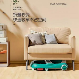 婴儿学步车防O型腿多种功能防侧翻男女宝宝助步学走路车早教玩具车
