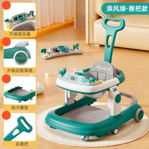 婴儿学步车防O型腿多种功能防侧翻男女宝宝助步学走路车早教玩具车