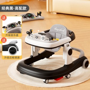 婴儿学步车防O型腿多种功能防侧翻男女宝宝助步学走路车早教玩具车