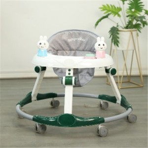 婴幼儿折叠学步车防侧翻宝宝助步车6-18个月不0型腿学走 路车静音