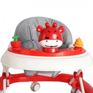 玩具益智互动新款婴儿学步车可调跳跃婴儿学步车带音乐玩具