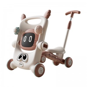 儿童学步车婴儿手推车宝宝滑板车八合一多种功能助步车小推车玩具车