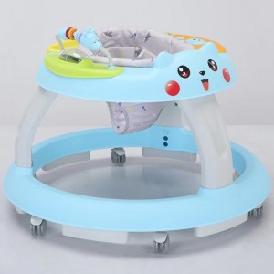 婴儿学步车防O型腿多种功能防侧翻女孩男宝宝可坐儿童助步车学步车