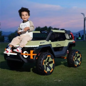 儿童越野车大款双座四轮汽车1-8岁男女小孩玩具遥控四驱电动汽车