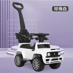 儿童手推滑行车男宝宝女孩婴儿1一3岁溜溜四轮玩具汽车可坐人电动