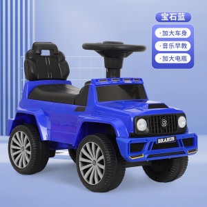 儿童手推滑行车男宝宝女孩婴儿1一3岁溜溜四轮玩具汽车可坐人电动