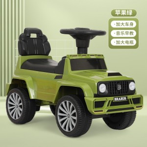 儿童手推滑行车男宝宝女孩婴儿1一3岁溜溜四轮玩具汽车可坐人电动