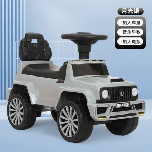 儿童手推滑行车男宝宝女孩婴儿1一3岁溜溜四轮玩具汽车可坐人电动